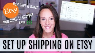 How to Get Shipping Set up on Etsy 2020  Formula to Calculate Shipping Cost and How Much to Charge [upl. by Arihsa982]