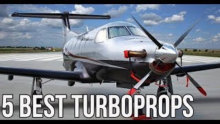 Top 5 Turboprop Airplanes In The World [upl. by Fritz747]