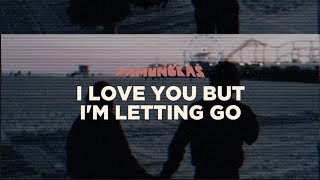 Pamungkas  I Love You But Im Letting Go Lyrics Video [upl. by Allehc843]