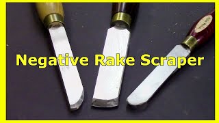 Negative Rake Scraper Basics [upl. by Recneps]