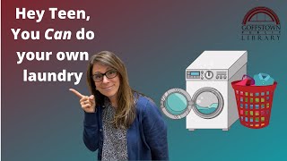 Essential Life Skills for Teens  The Laundry Episode [upl. by Amre]