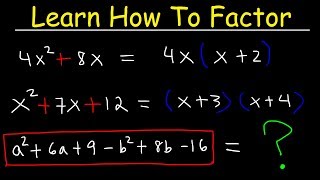 Factoring Trinomials amp Polynomials Basic Introduction  Algebra [upl. by Florian100]