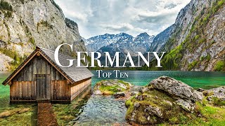 Top 10 Places To Visit In Germany  4K Travel Guide [upl. by Lundquist739]