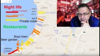 NIGHT LIFE MAP OF PATTAYA  Explained in detail [upl. by Adlay]