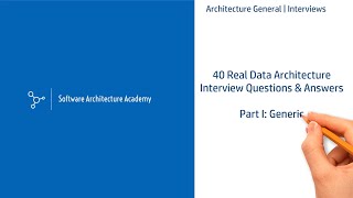 40 Real Data Architect Interview Questions amp Answers  Part I [upl. by Valli]