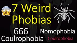 The Top 7 Strangest Phobias [upl. by Vasta]