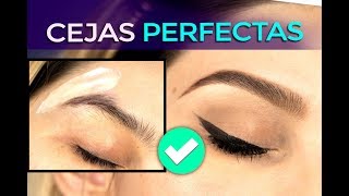 TUTORIAL DE CEJAS  Depilacion y Maquillaje de Cejas [upl. by Loginov]