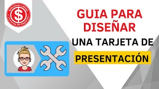 Cómo Diseñar una tarjeta de Presentación [upl. by Tonia]