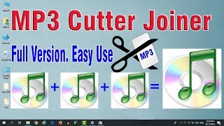 MP3 Cutter Joiner  How to Download and Use Full version [upl. by Ynnatirb301]