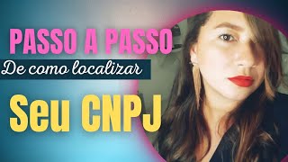 COMO ACHAR O CNPJ PELO NOME [upl. by Lynelle]