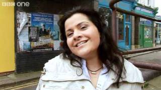 On set with Nina Wadia  EastEnders  BBC [upl. by Lihp538]