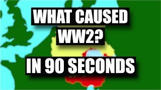 What Caused World War Two in 90 Seconds [upl. by Iona]