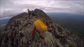 Mount Katahdin  Hiking the Knifes Edge [upl. by Enneiluj679]