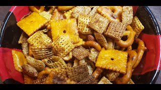 BBQ Seasoned Smoked Chex Mix The Best [upl. by Akinit]