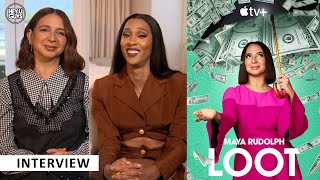 Loot  Maya Rudolph amp Michaela Jaé quotMJquot Rodriguez on the mission behind their hilarious new show [upl. by Cirted]