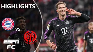 Mainz vs Bayern Munich  Bundesliga Highlights  ESPN FC [upl. by Eanram330]