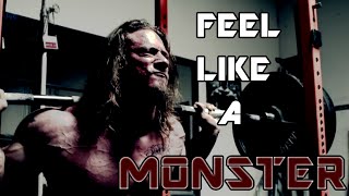 Powerlifting Motivation  quotFEEL LIKE A MONSTERquot [upl. by Reklaw]