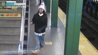 NYPD Man Tried To Pull Down Womans Pants On Manhattan Subway Platform [upl. by Zoa]