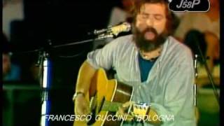 FRANCESCO GUCCINI  BOLOGNA LIVE [upl. by Kenay]