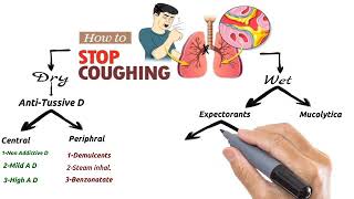 Pharmacology of the cough  Antitussive  Expectorant and Mucolytic drugs [upl. by Christis]