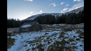 White Laggan Bothy Galloway Forest Park [upl. by Jarvey]