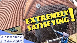 Extremely Satisfying Roof Clean [upl. by Fogel552]