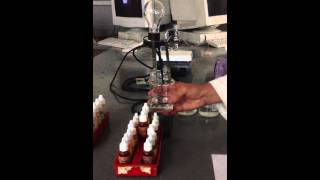 Acid Base Lab  procedure 2  conductivity testing strong vs weak acid  base [upl. by Nisse787]