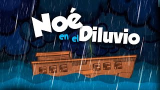 Noé en el Diluvio ⛈️🌈  Historia de la Biblia  Mi primera biblia  05 [upl. by Nade]