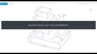 Konstruieren von Grundobjekten mit MicroStation CONNECT [upl. by Toft]