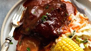 BBQ Beef Short Ribs  slow cooked [upl. by Cia]