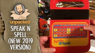 The new 2019 Speak N Spell  Unboxing and First Impressions  EverCurious Geek [upl. by Luben]