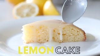 Easy Lemon Cake Recipe  How To Make Moist Lemon Cake [upl. by Anividul]