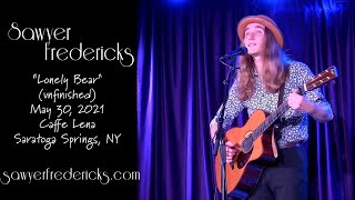 Sawyer Fredericks New unfinished Song quotLonely Bearquot May 30 2021 Caffe Lena [upl. by Ahsenat365]