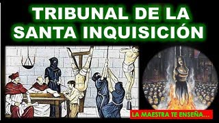 LA SANTA INQUISICIÓNTRIBUNAL DE LA SANTA INQUISICION EPOCA COLONIALVIRREINATO [upl. by Atiuqehs]