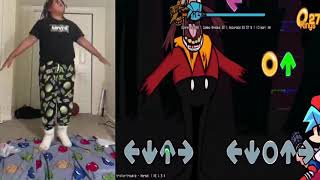 FNF Eggman Soul In Real Life FNF IRL [upl. by Ecnadnak]