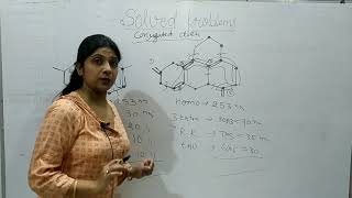 UV spectroscopy solved problems of Woodwordrule calculation of lamda max for conjugated diene [upl. by Niboc159]