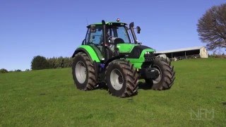 DeutzFahr 6160C tractor review  Farms amp Farm Machinery [upl. by Anilehcim]