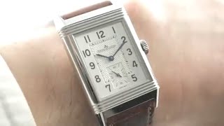 JaegerLeCoultre Reverso Classic Small Second Large Q3858522 Luxury Watch Review [upl. by Paderna365]