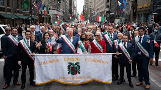 Columbus Day Parade returns to NYC [upl. by Assedo]