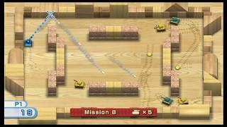 Wii Play  Tanks  Missions 1100 Complete 2 [upl. by Artemisia261]