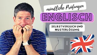 Mündliche Abiturprüfung Englisch  Beispiel und Musterlösung  1 Prüfungsteil  Abitur 2024 [upl. by Alisha]