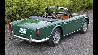 1967 Triumph TR4A  Cascadia Classic [upl. by Seto]