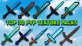 Top 30 Texturepacks For PvP amp Crystal PvP 119 [upl. by Nugesulo]