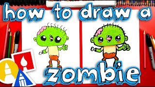 How To Draw A Funny Zombie [upl. by Ettellocin]