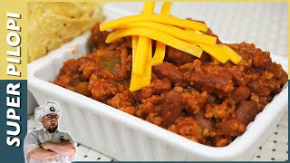 Como hacer el mejor Chili con Carne  receta [upl. by Eanehs]