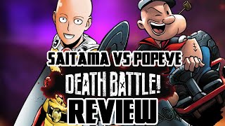 Saitama VS Popeye DEATH BATTLE Review [upl. by Atisusej716]