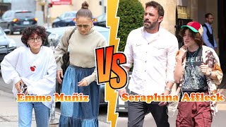 Emme Muñiz VS Seraphina Affleck Ben Afflecks Daughter Transformation ★ From Baby To 2023 [upl. by Sredna10]