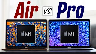 M1 MacBook Air vs M1 MacBook Pro  Full Comparison [upl. by Nicolea221]