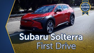 2023 Subaru Solterra  First Drive [upl. by Yarw]