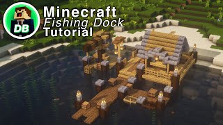 Minecraft Fishing Dock Tutorial [upl. by Nevi270]